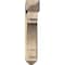 Ekena Millwork Merced Arts and Crafts Rough Sawn Bracket w/ Offset Brace, Douglas Fir, 8"W x 36"D x 40"H BKT0806X36X40MRC03RDF - alternate 3